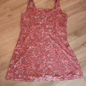 Columbia Coral And Mint Sporty Tank Dress